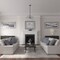 Ekena Millwork Andrea Ceiling Medallion (Fits Canopies up to 4 1/8"), 8 1/8"OD x 4 1/8"ID x 1/2"P, Flash Copper CM08ADFCS - alternate 3